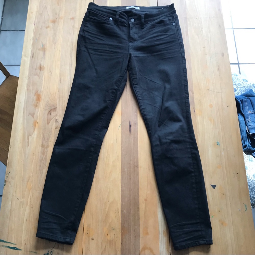 Madewell Jet Black Skinny Skinny’s